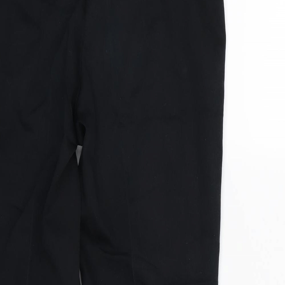 H&M Womens Black Trousers Size 10 L27 in