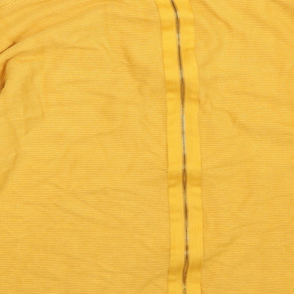 Primark Womens Yellow Knit Pullover Jumper Size M