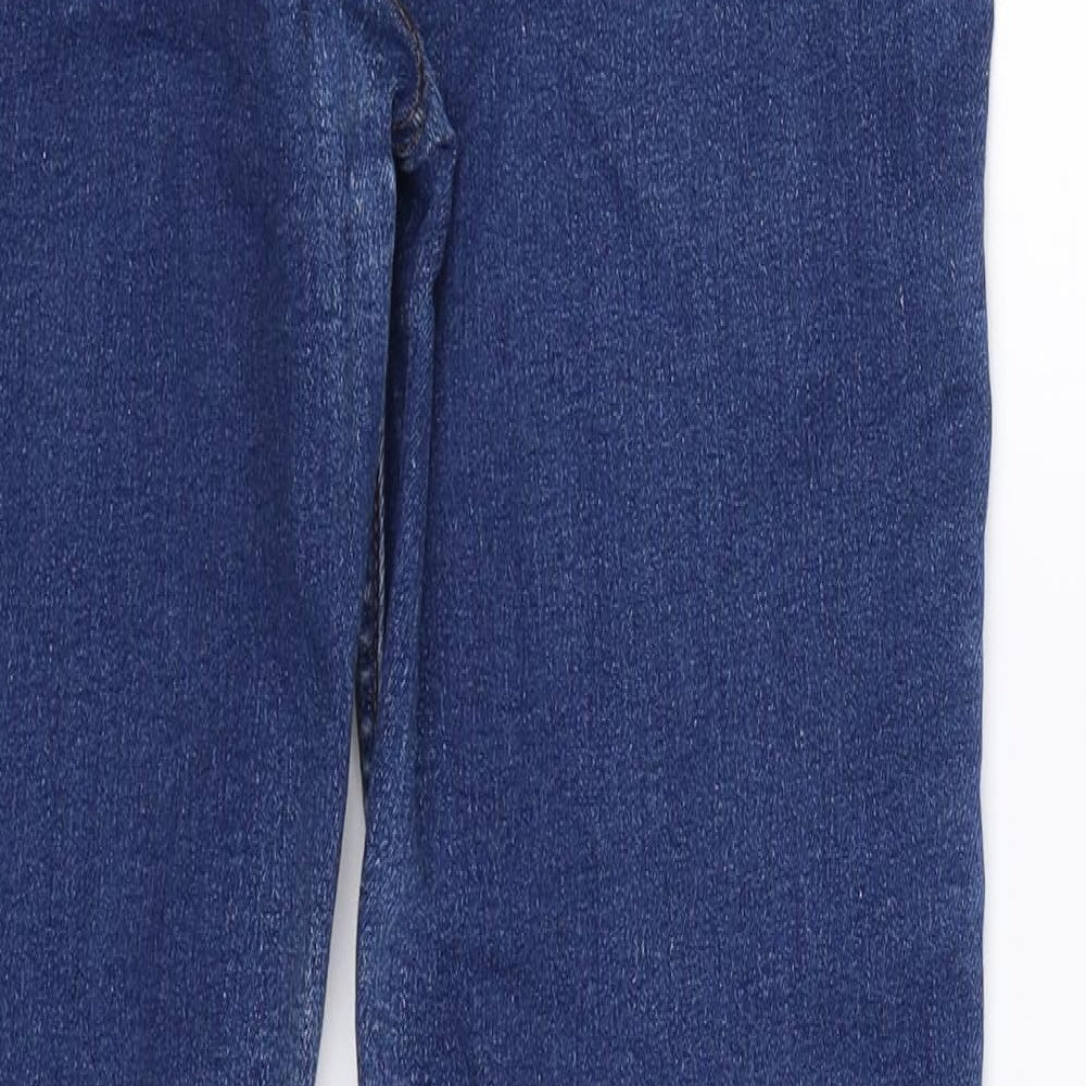 Papaya Womens Blue Denim Skinny Jeans Size 8 L25 in