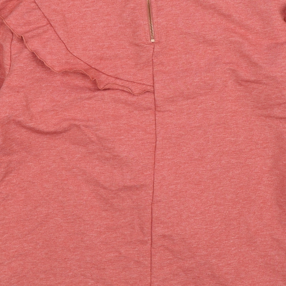 Nutmeg Womens Beige Pullover Sweatshirt Size 12