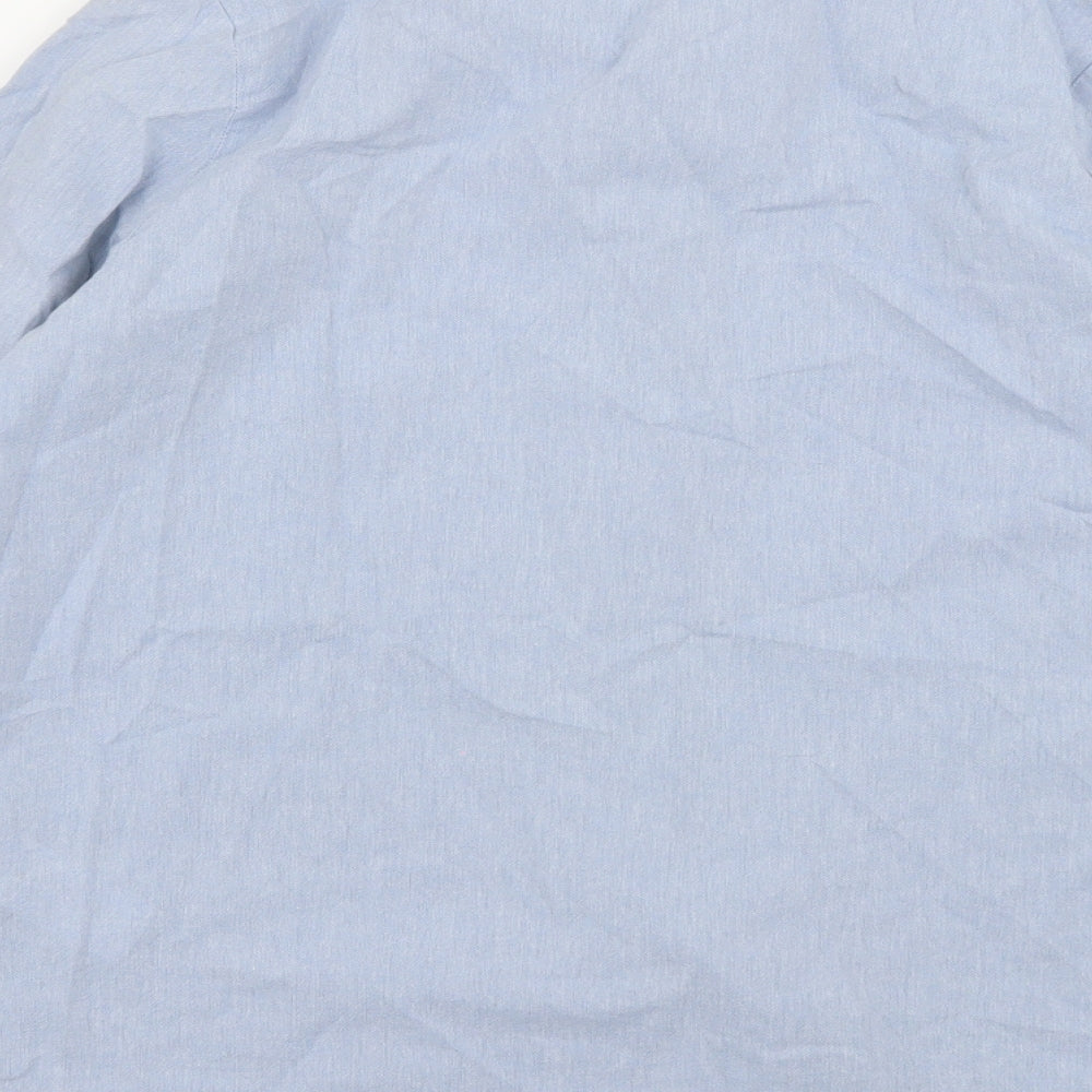 Karl Marc John Womens Blue Basic Button-Up Size S