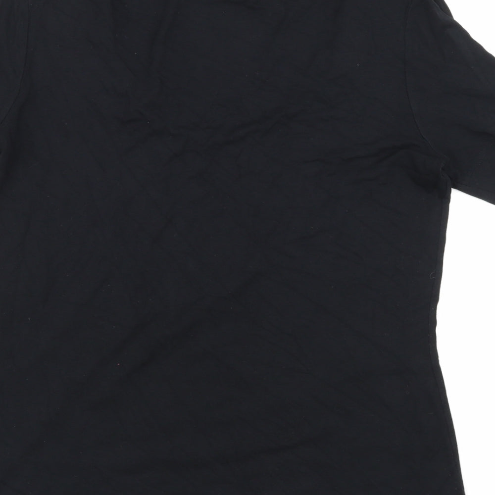 Ken Womens Black Basic T-Shirt Size M