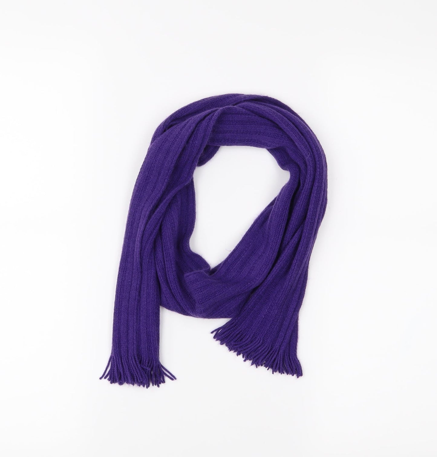 Preworn Womens Purple Scarf