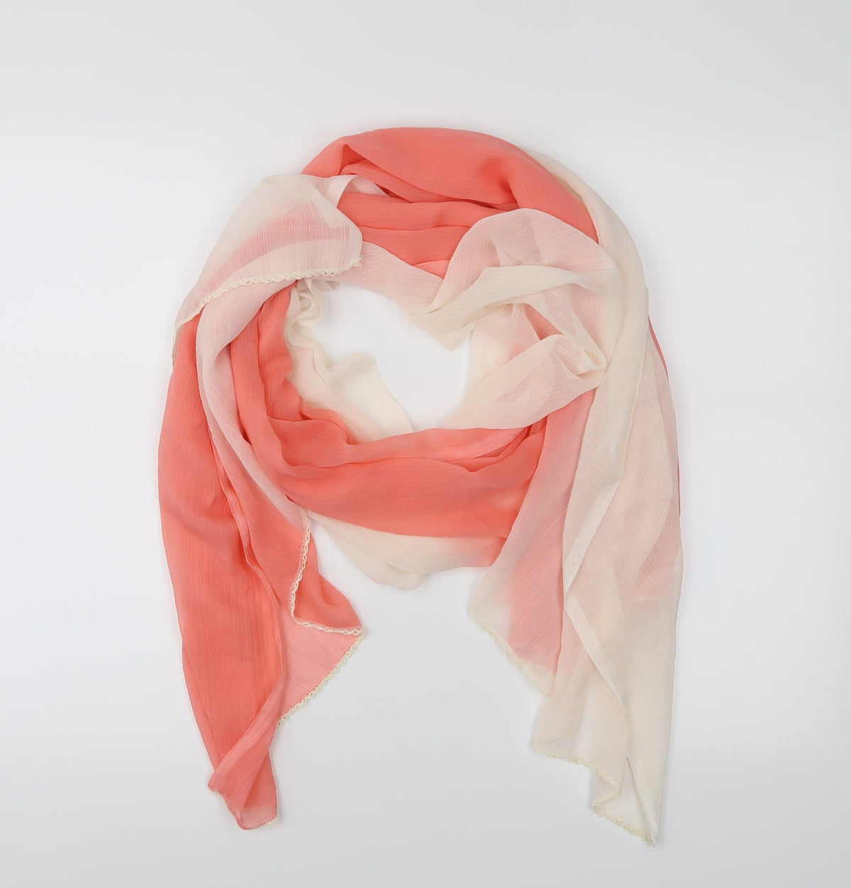 Preworn Womens Pink Shawl/Wrap
