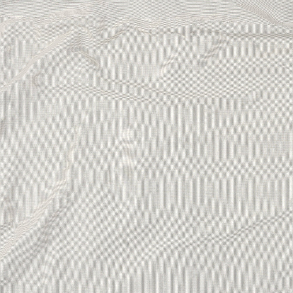 Avenue Mens Beige Button-Up Size XL