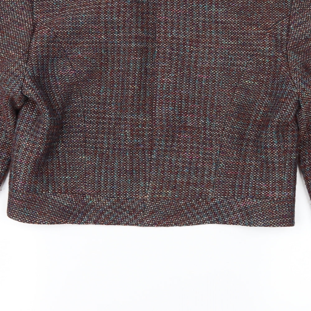 Warehouse Womens Brown Jacket Size 10