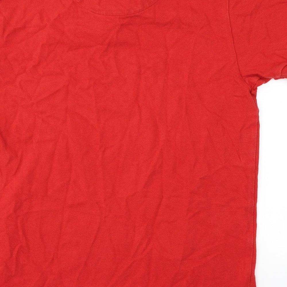 british sailmakers Mens Red Polo Size S