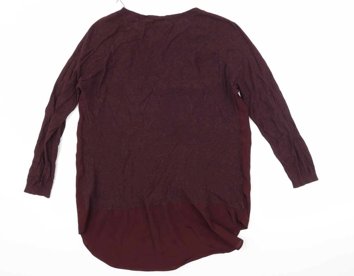 Warehouse Womens Purple Pullover Jumper Size 10