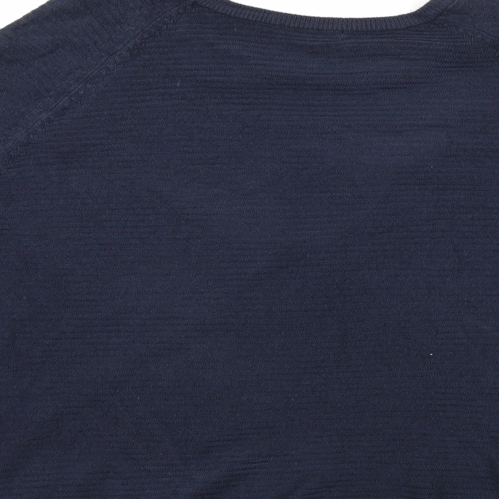 Jaqueline deYong Womens Blue Pullover Jumper Size M