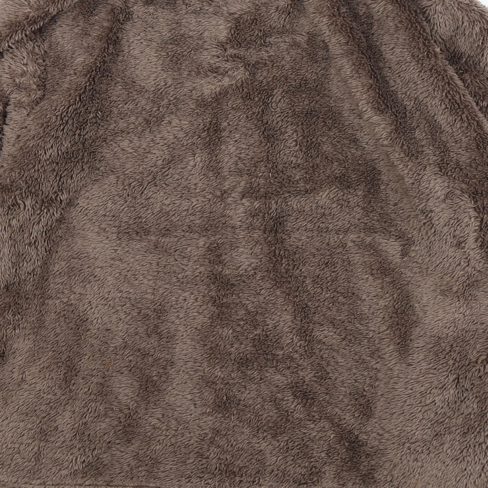 Crane Womens Brown Fleece Jacket Size 8