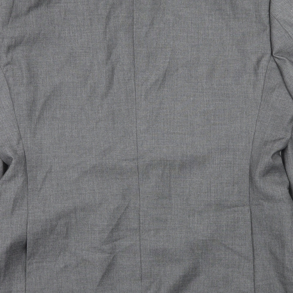 Primo Mens Grey Jacket Suit Jacket Size M