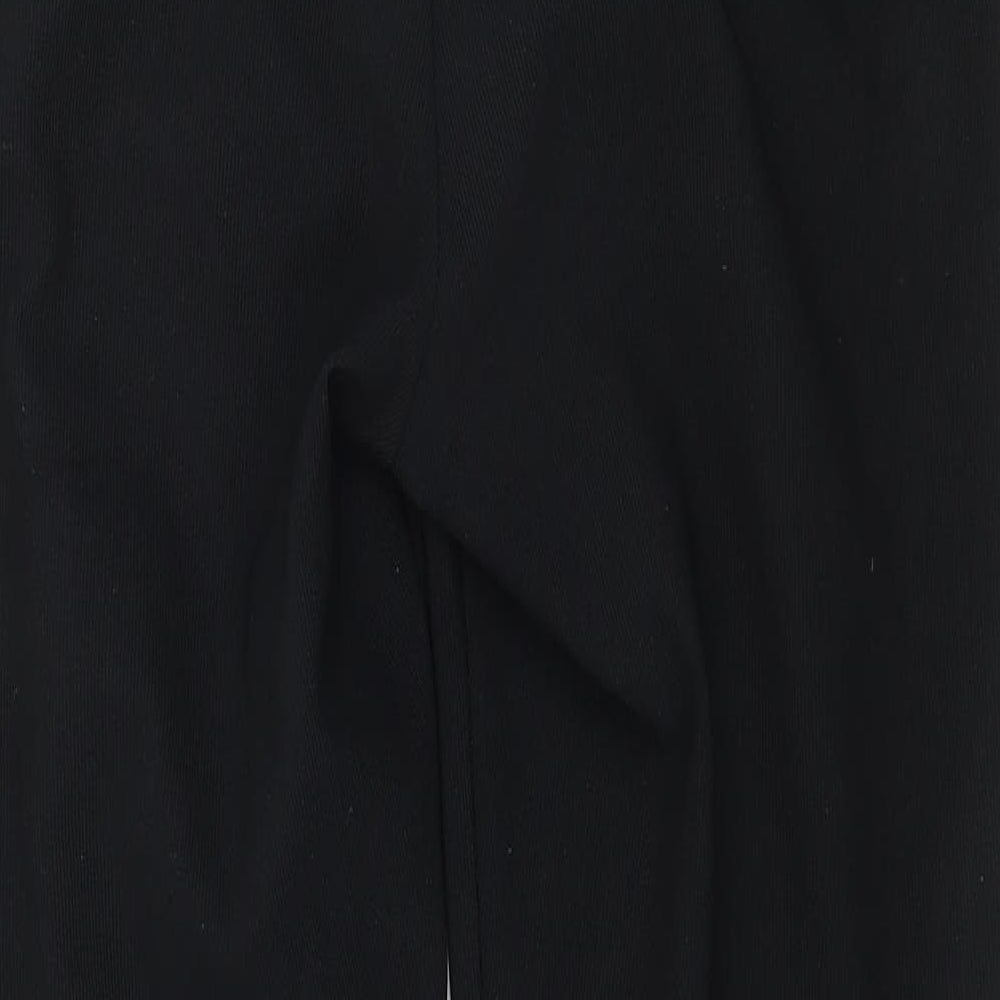 Blue Mist Womens Black Trousers Size 10 L29 in