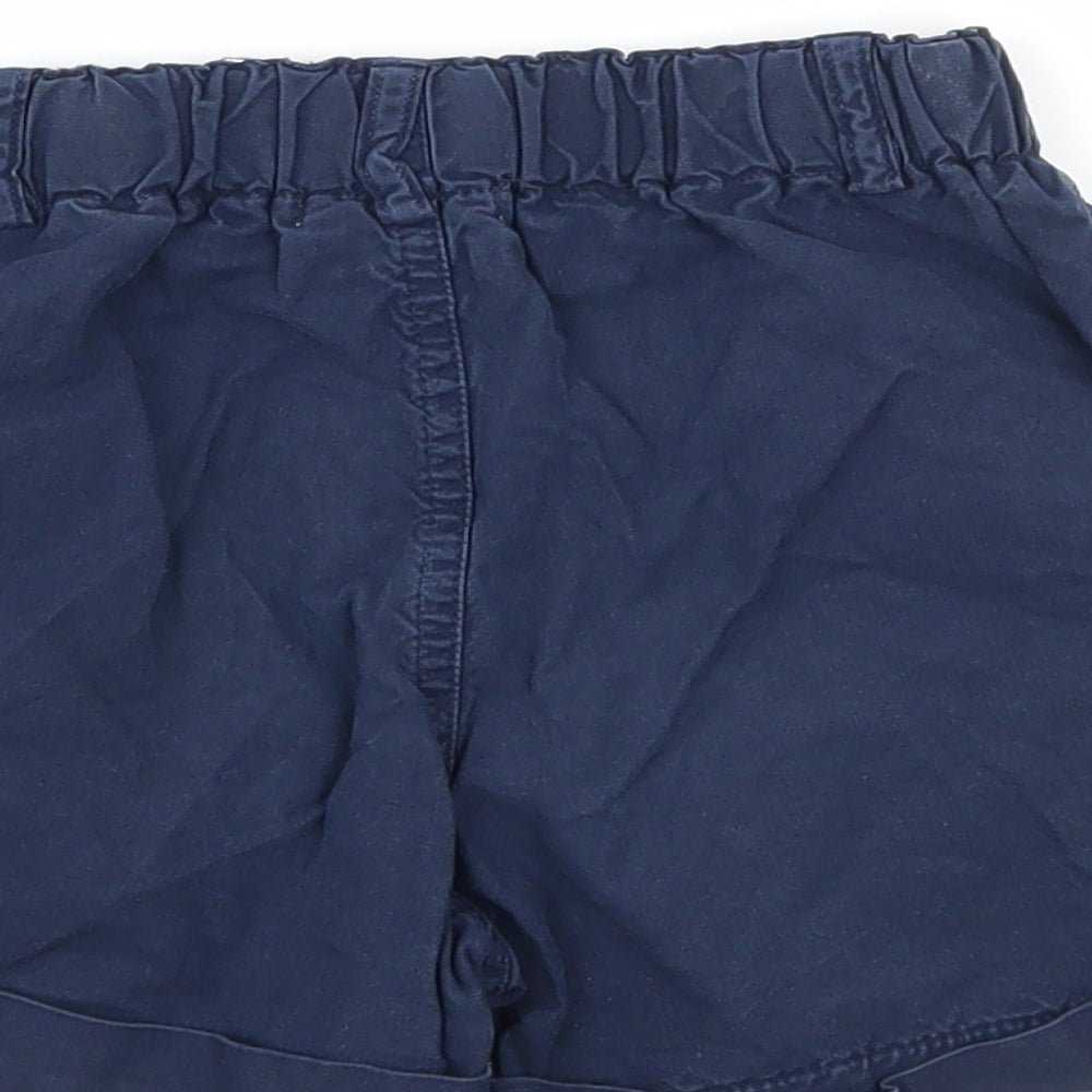 Perry Boys Blue Sweat Shorts Size 3-4 Years