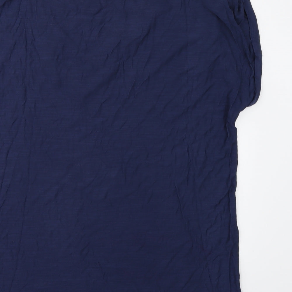 Classic Womens Blue Basic T-Shirt Size 14
