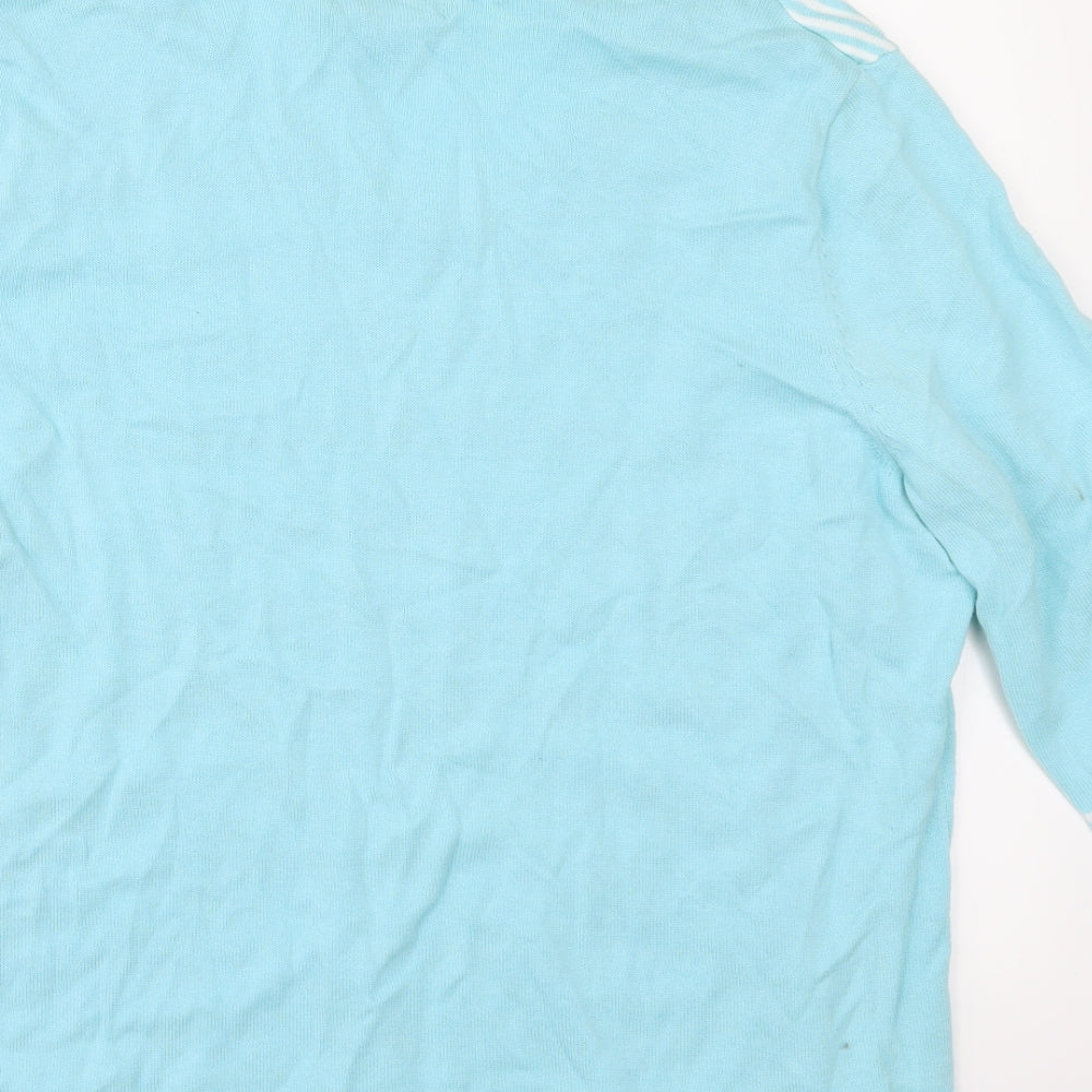 Collection L Womens Blue Pullover Jumper Size 20