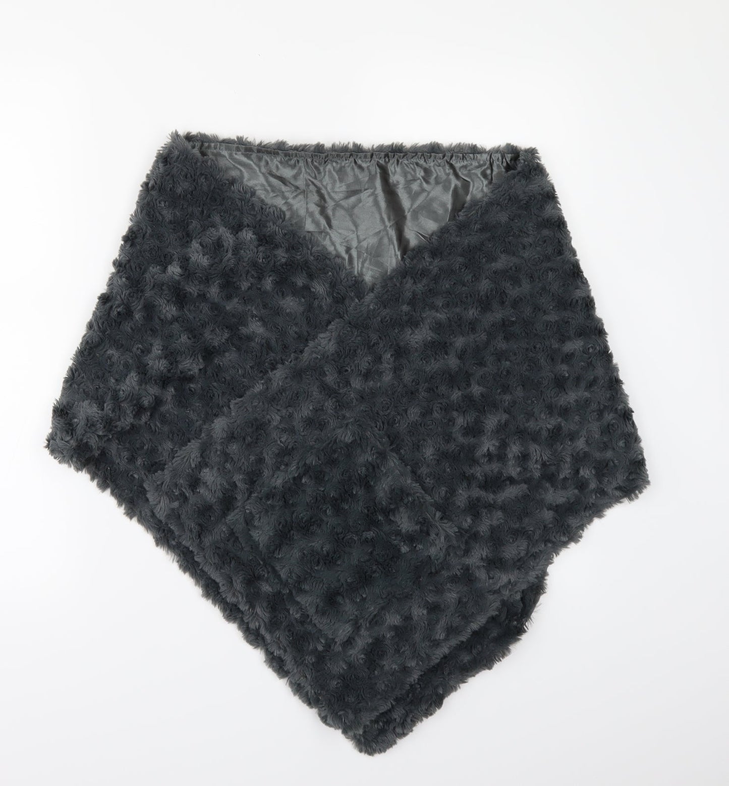 Preworn Womens Grey Shawl/Wrap