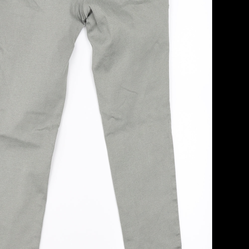 M&Co Womens Beige Floral Straight Jeans Size 10 L28 in