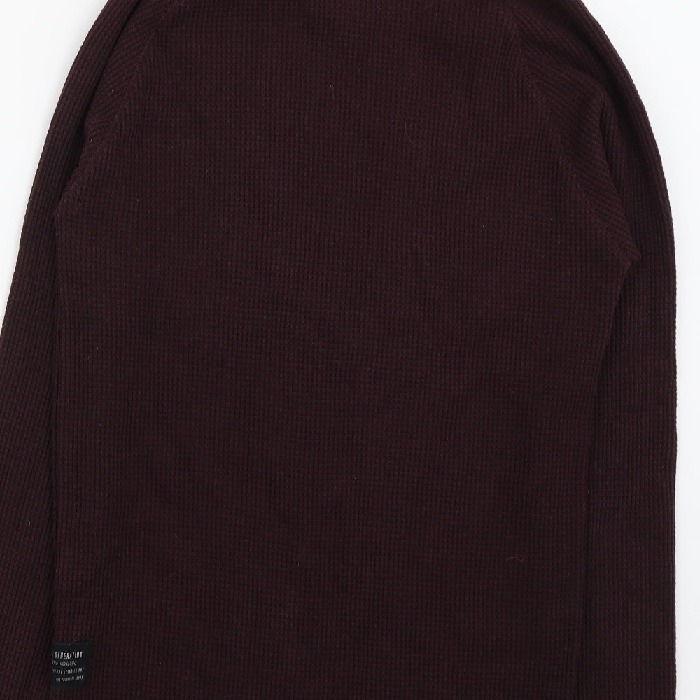 Primark Mens Red Pullover Jumper Size L