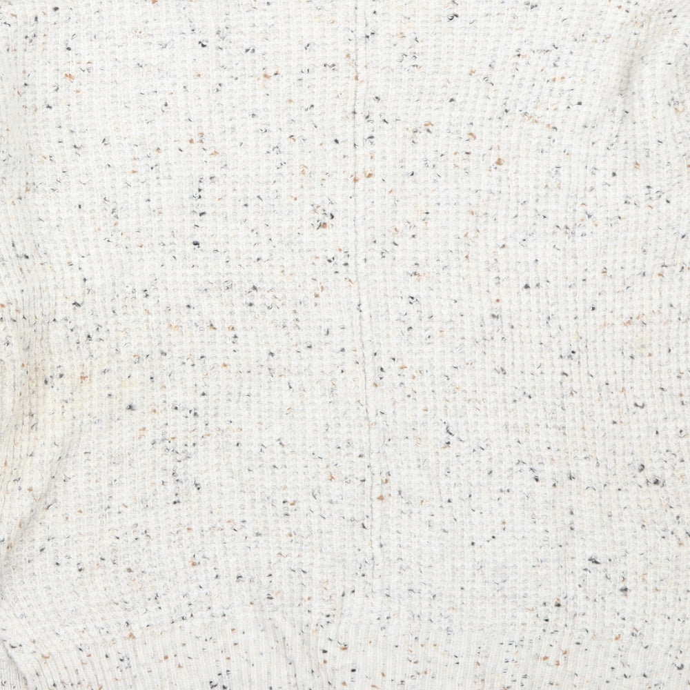 If It Were Me Womens Beige Pullover Jumper Size S