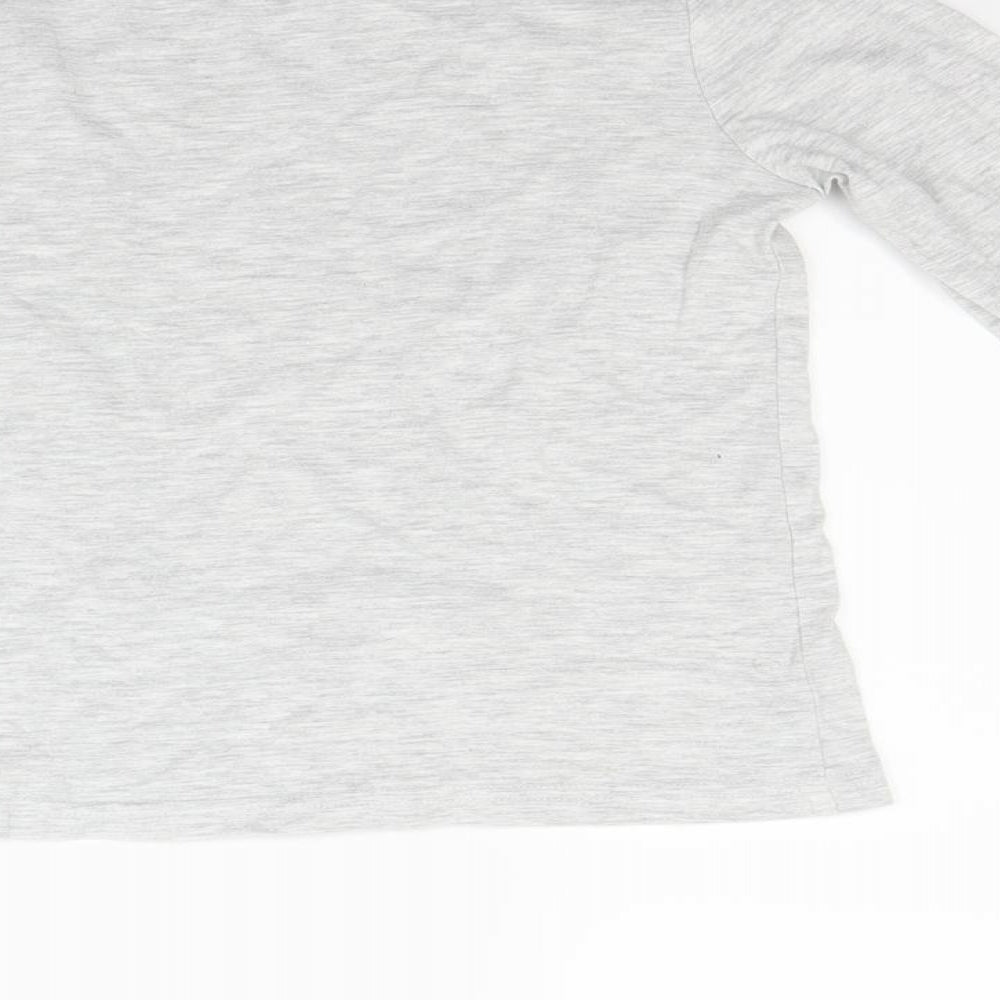 Primark Girls Grey Pullover Sweatshirt Size 7-8 Years