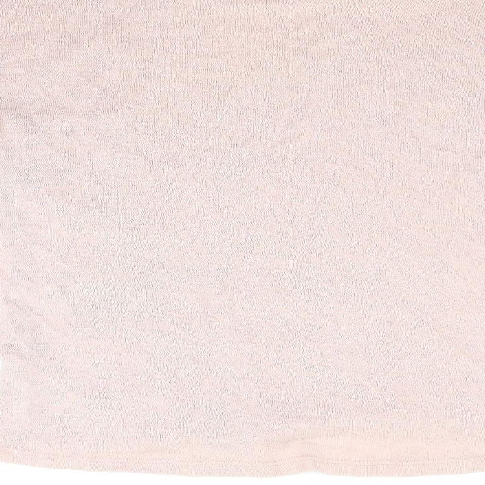 Dorothy Perkins Womens Pink Floral Pullover Jumper Size 10