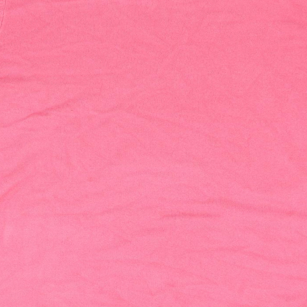 Bonmarché Womens Pink Pullover Jumper Size 14