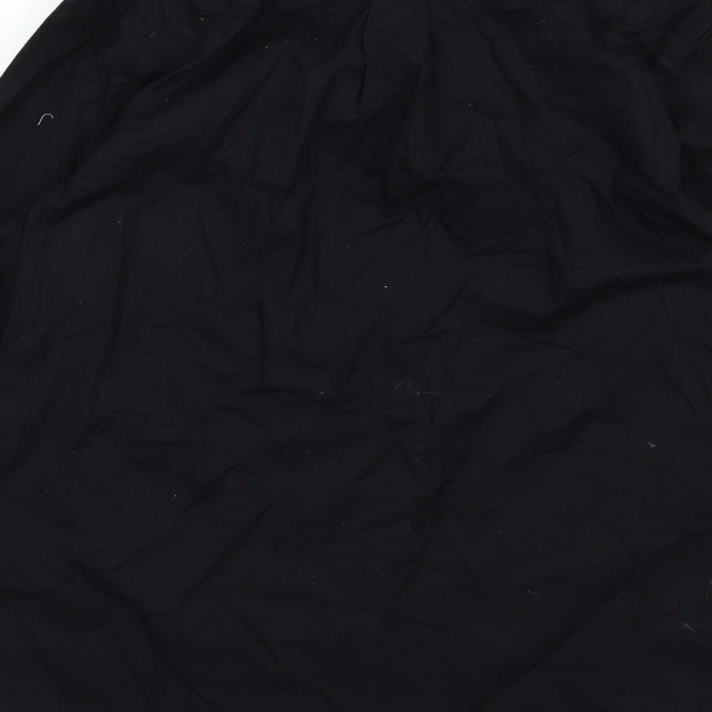 Old Navy Mens Black Woven Button-Up Size S
