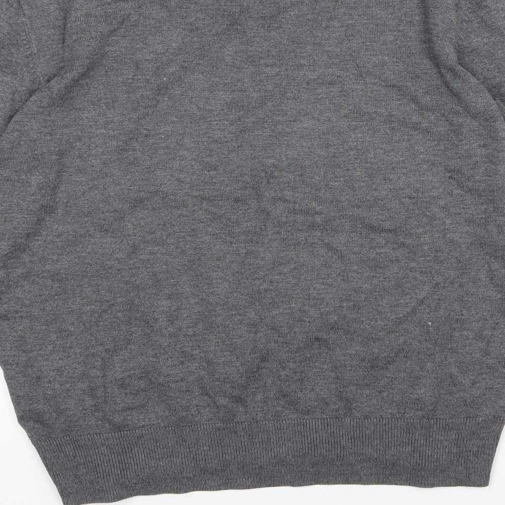 H&M Womens Grey Knit Pullover Jumper Size S