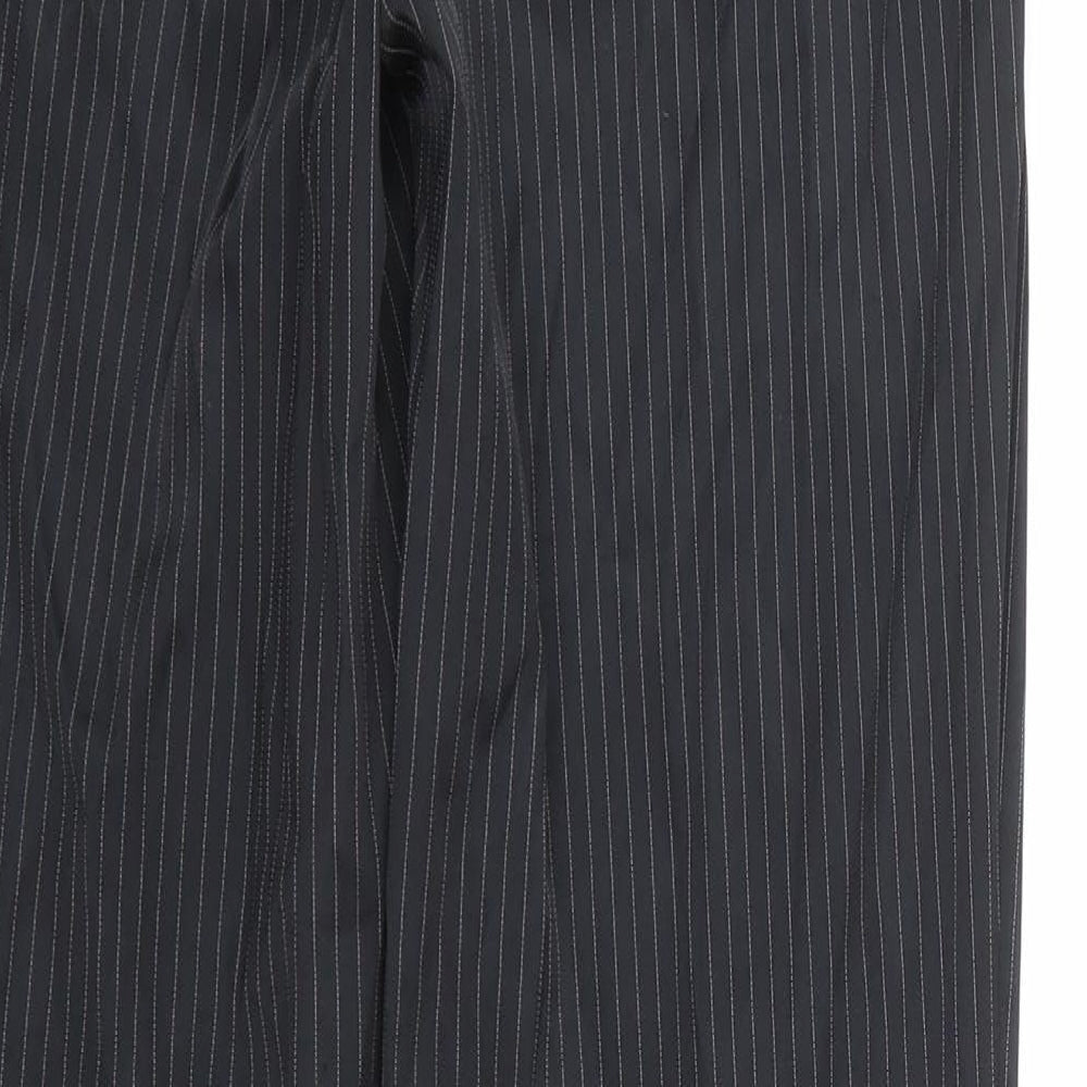 MNG Womens Black Trousers Size 8 L31 in