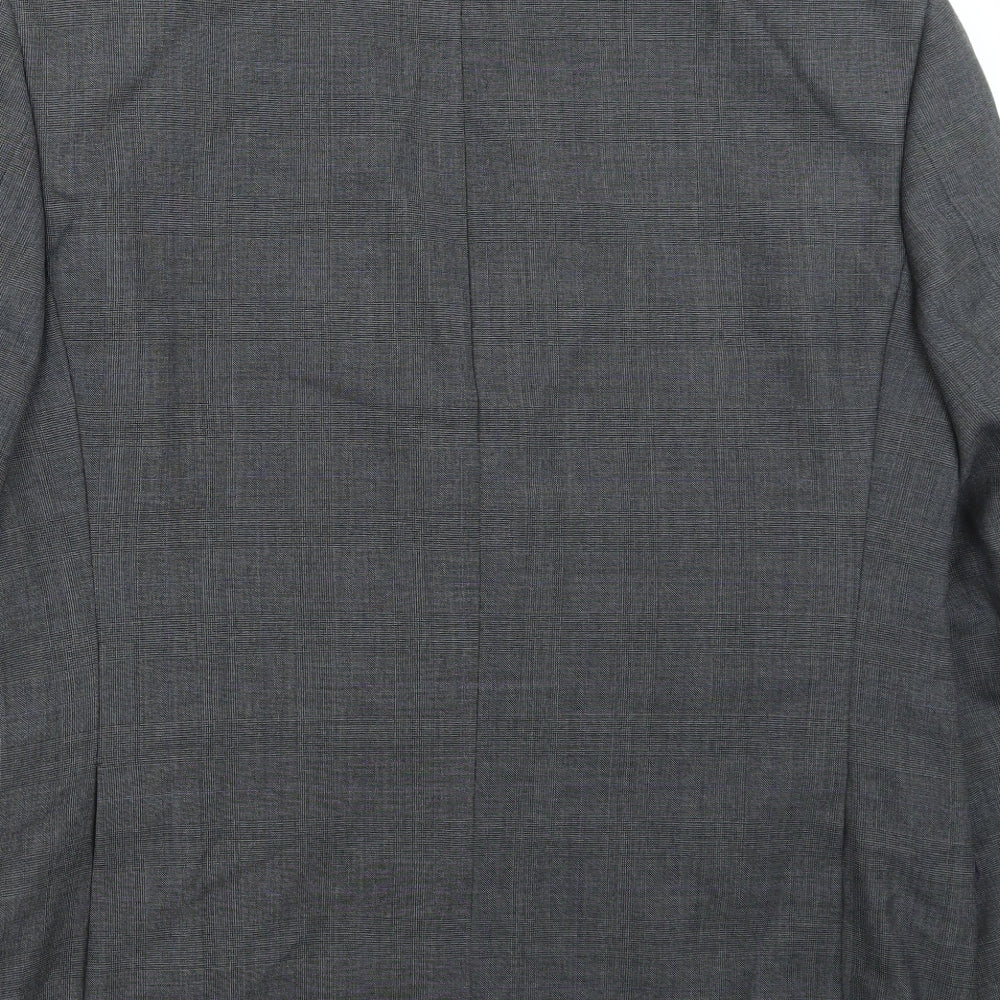 Marks & Spencer Mens Grey Jacket Suit Jacket Size 42