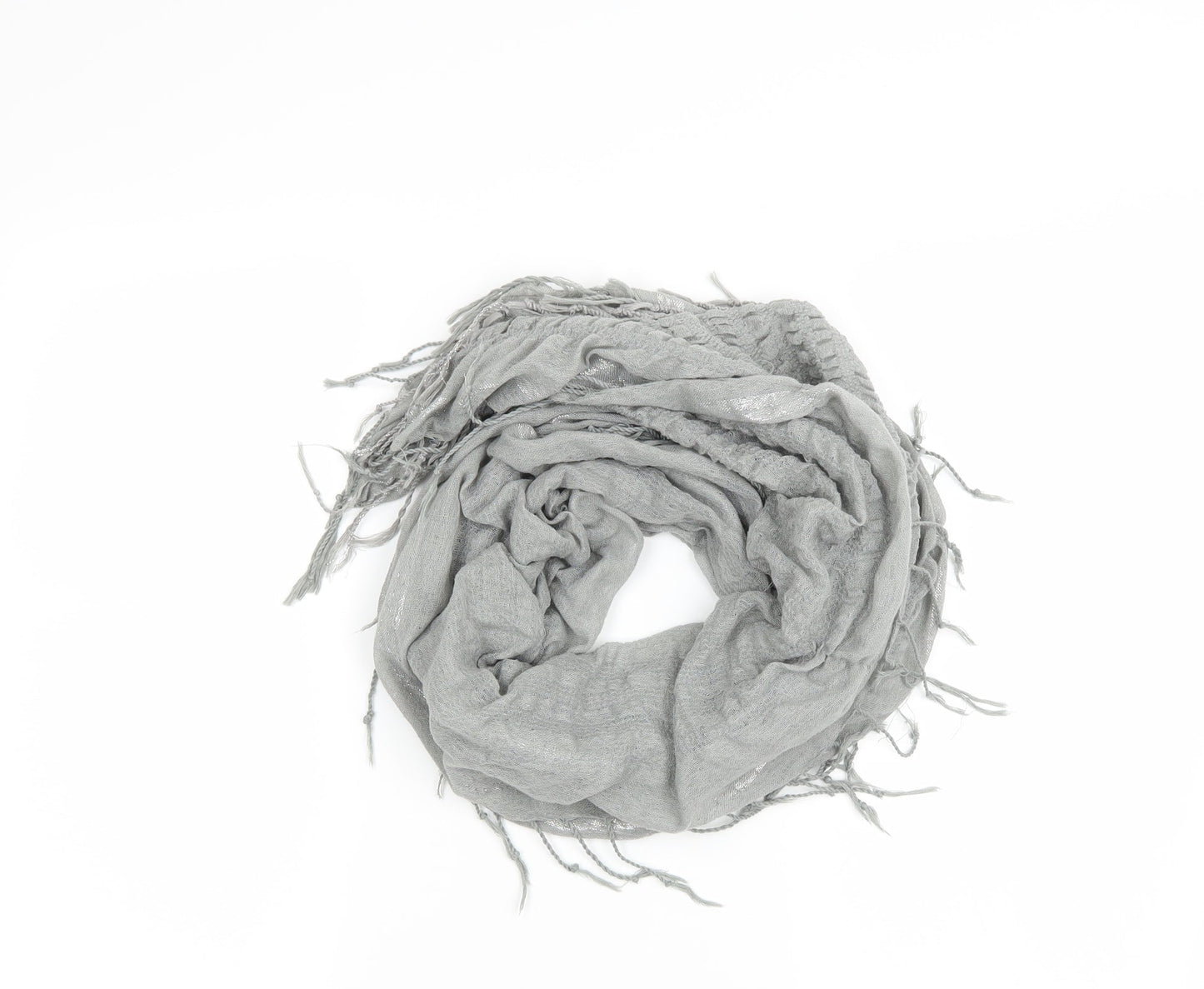 Preworn Womens Grey Scarf