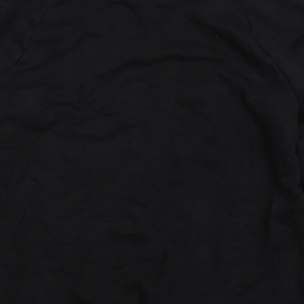 H&M Mens Black Pullover Sweatshirt Size M
