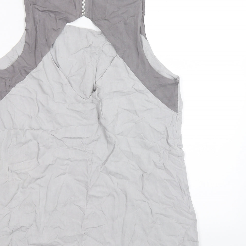 Cooperative Womens Grey Basic T-Shirt Size S