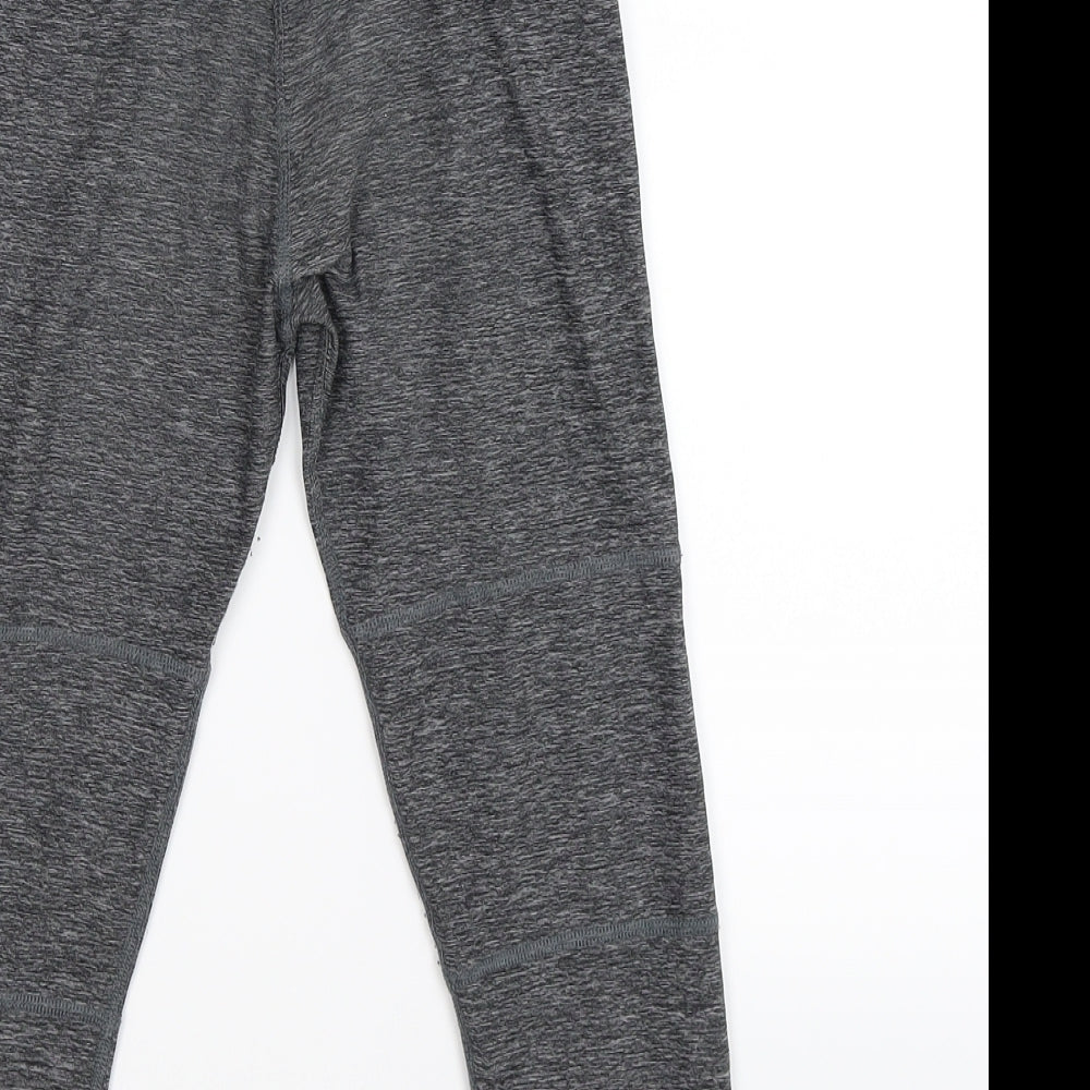 NEXT Girls Grey Jegging Trousers Size 9 Years - active