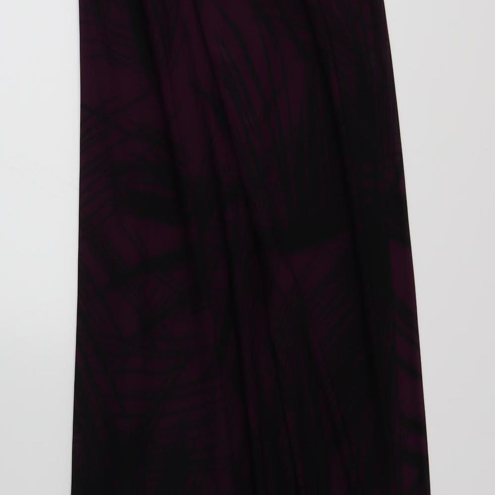 Miss Posh Womens Purple Maxi Size 10
