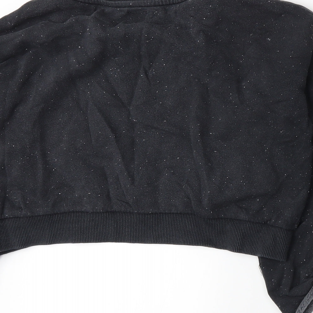 Zara Womens Grey Pullover Sweatshirt Size S