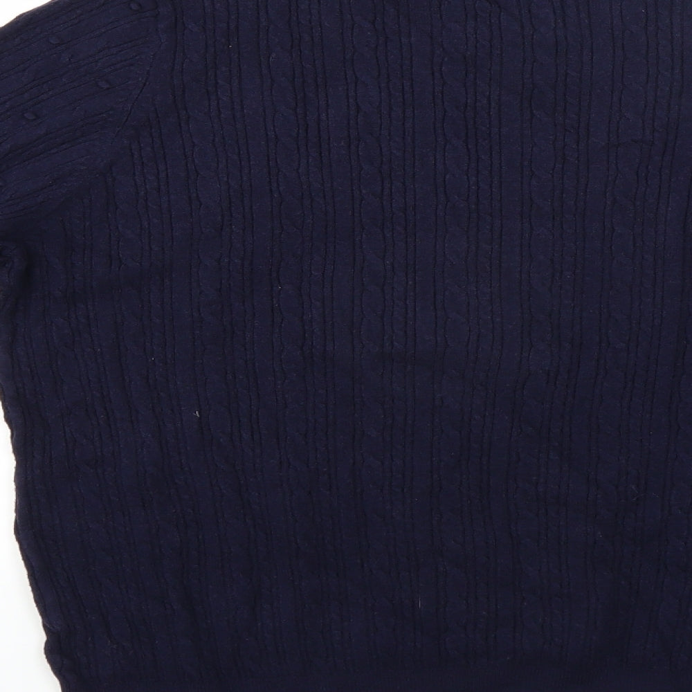 F&F Womens Blue Pullover Jumper Size 16