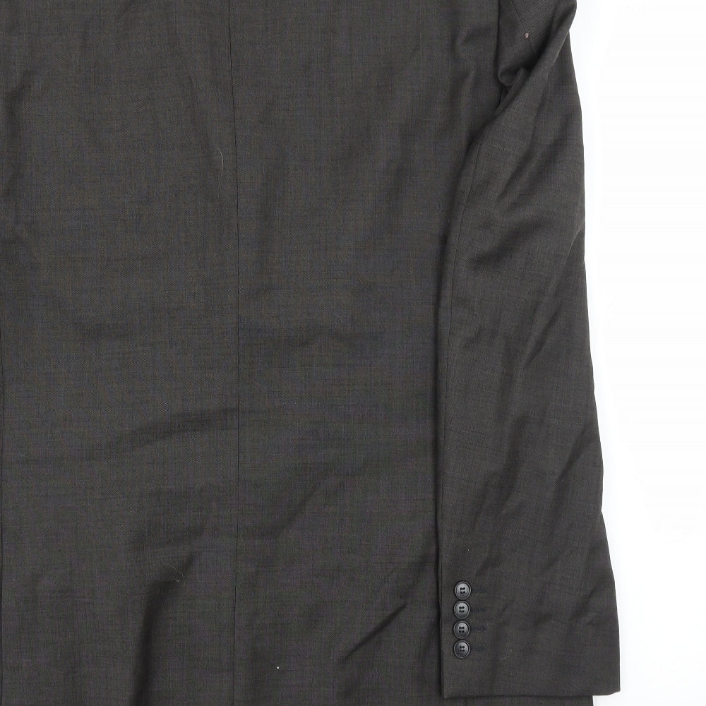 Marks & Spencer Mens Grey Jacket Suit Jacket Size 44