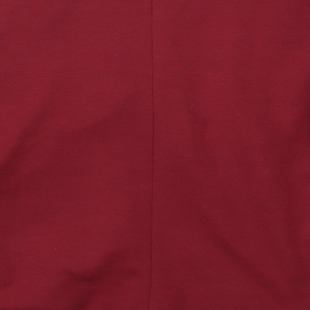 ASOS Womens Red Jacket Size 10 - Edge to Edge