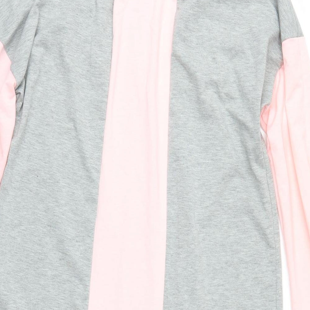 Preworn Womens Grey Kimono Blouse Size S