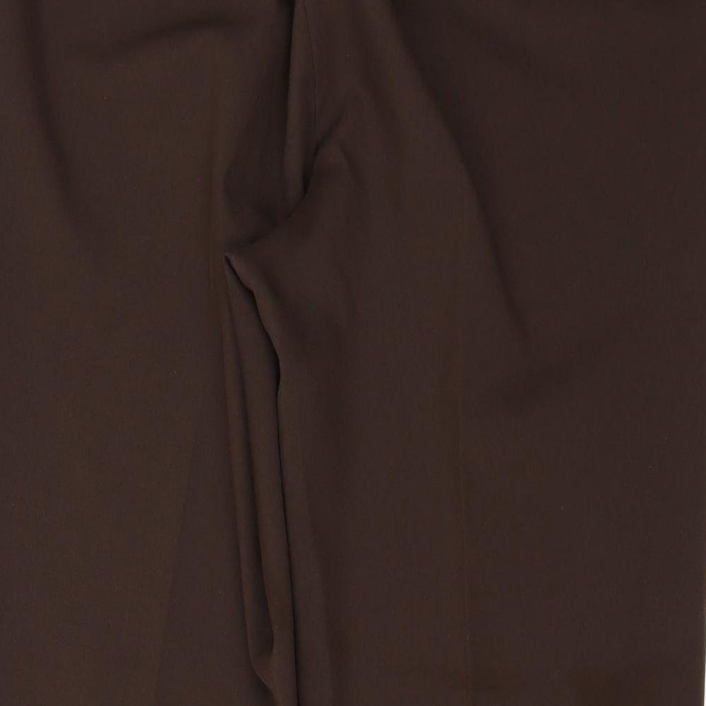 BM Womens Brown Trousers Size 16 L26 in