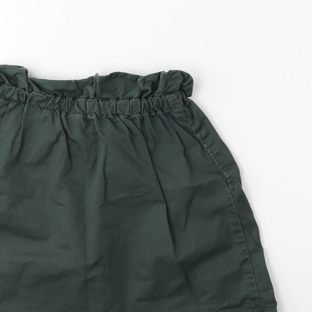 Uniqlo Girls Grey Mini Skirt Size 7 Years