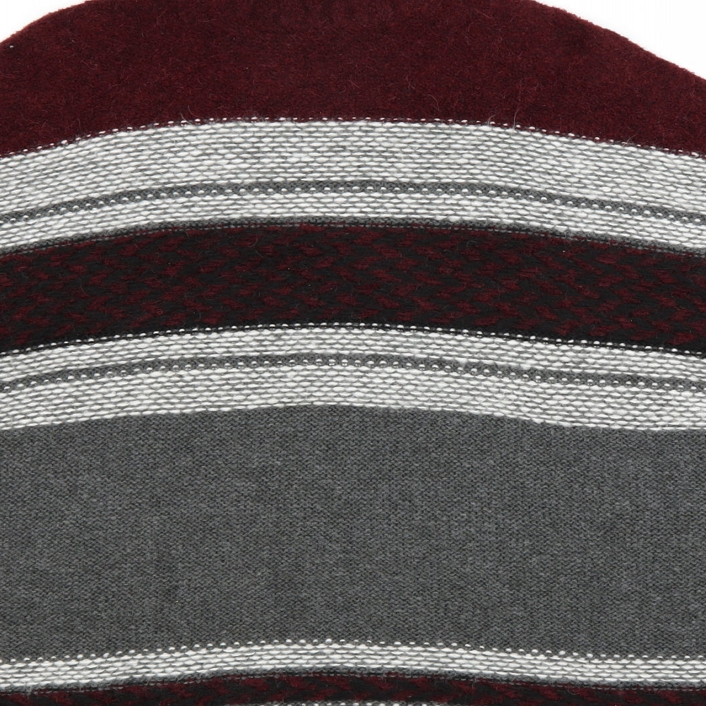 George Womens Red Striped Pullover Jumper Size S