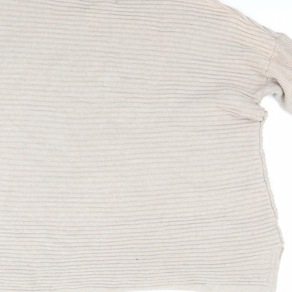 Monsoon Womens Beige Pullover Jumper Size M