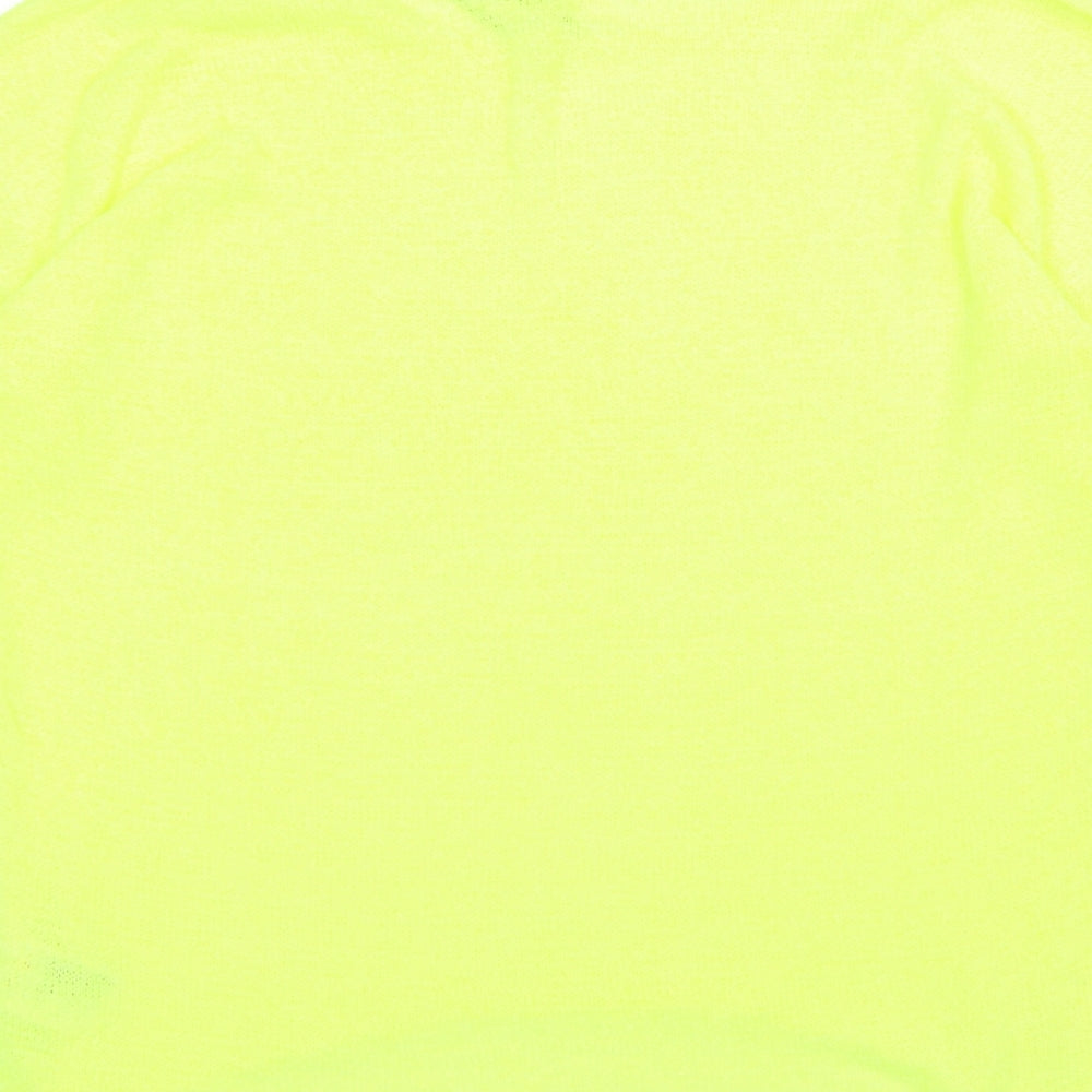 Divided by H&M Womens Yellow Knit Pullover Jumper Size S