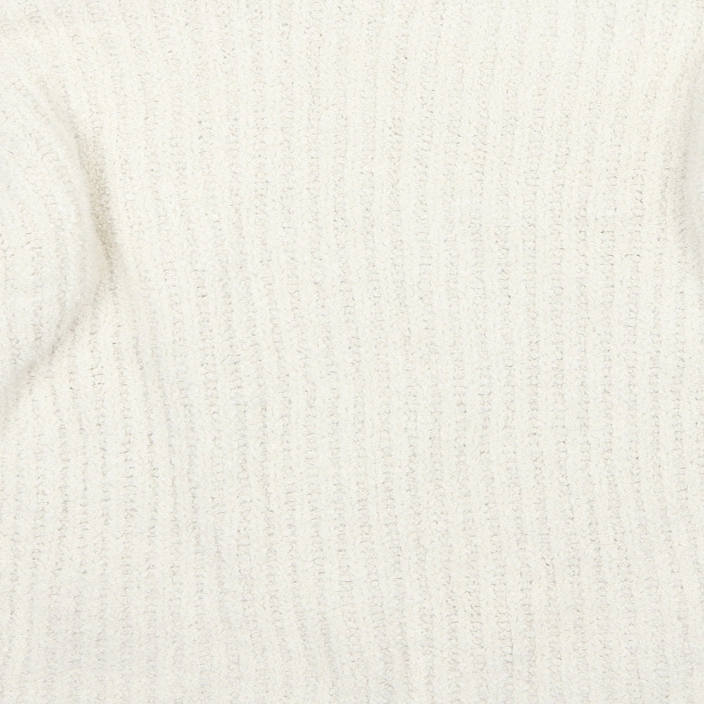 Papaya Womens Ivory Knit Pullover Jumper Size M