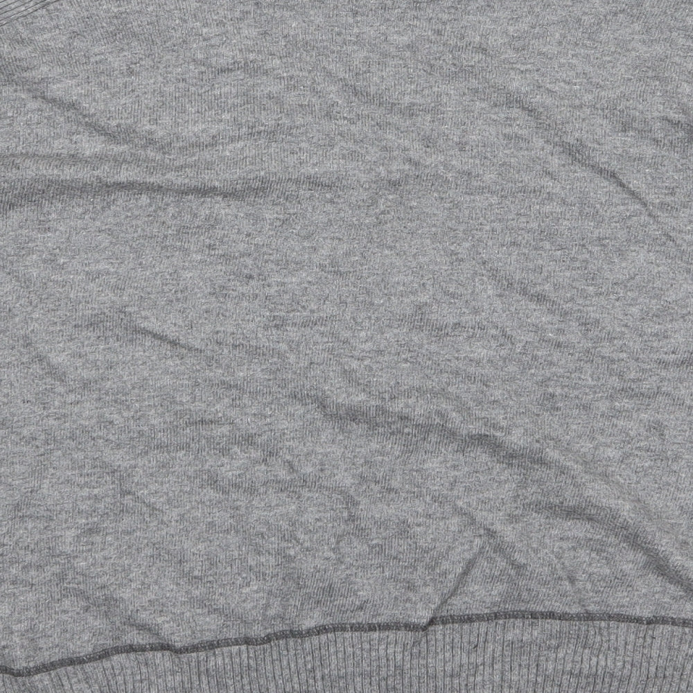 River Island Womens Grey Knit Pullover Jumper Size 6