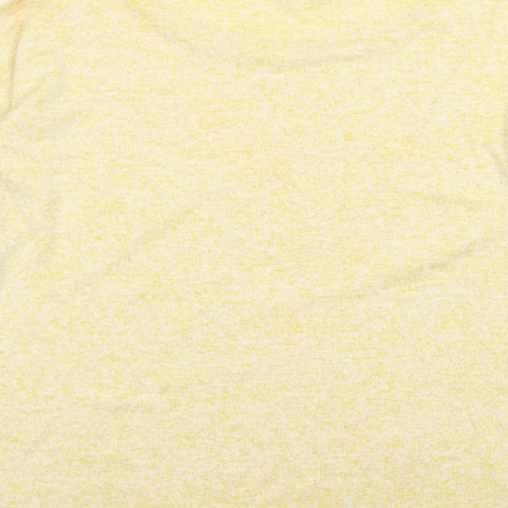 NEXT Womens Yellow Jersey Pullover Sweatshirt Size 8 - Oversized