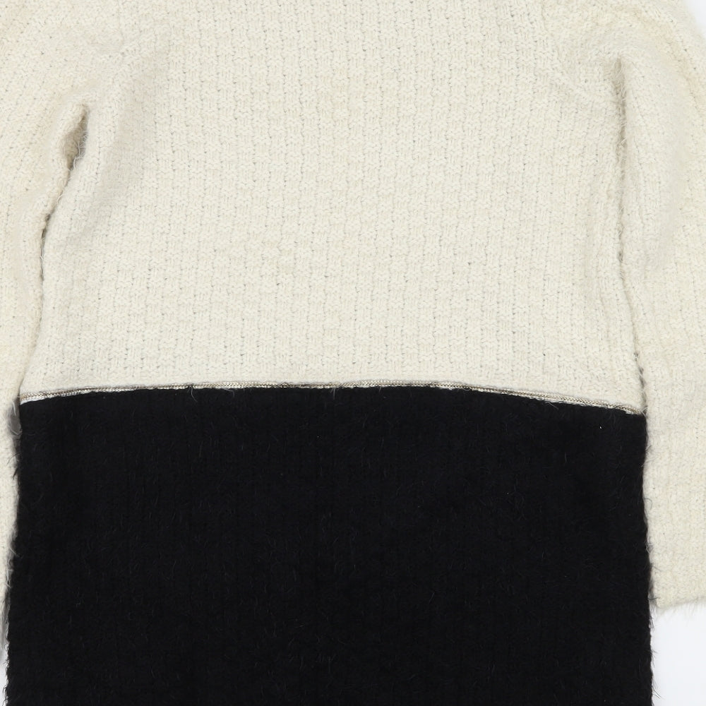Quiz Womens Ivory Knit Cardigan Jumper Size S