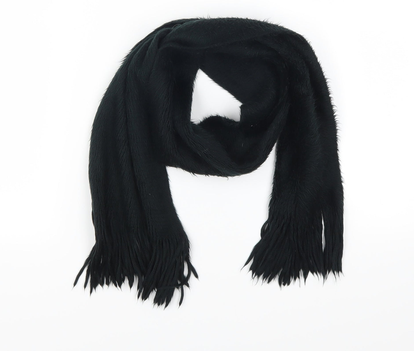 Preworn Womens Black Scarf